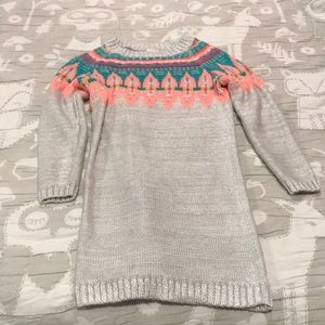 5t Adorable Cat and Jack sweater dress